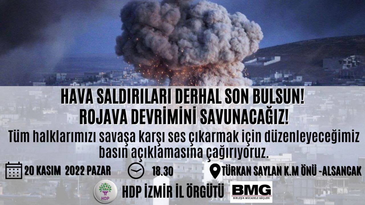 BMG İzmir’de eyleme çağırdı!